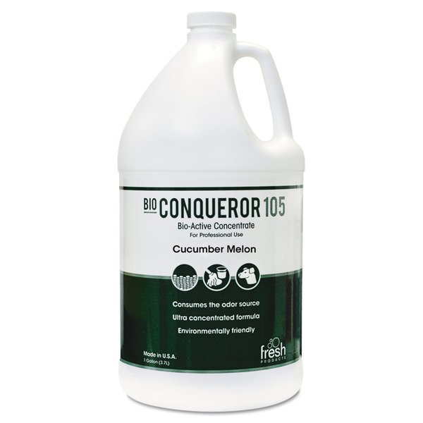 Fresh Products Bio Conqueror 105 Enzymatic Concentrate, Cucumber Melon, 1 gal, PK4 1-BWB-CM-F
